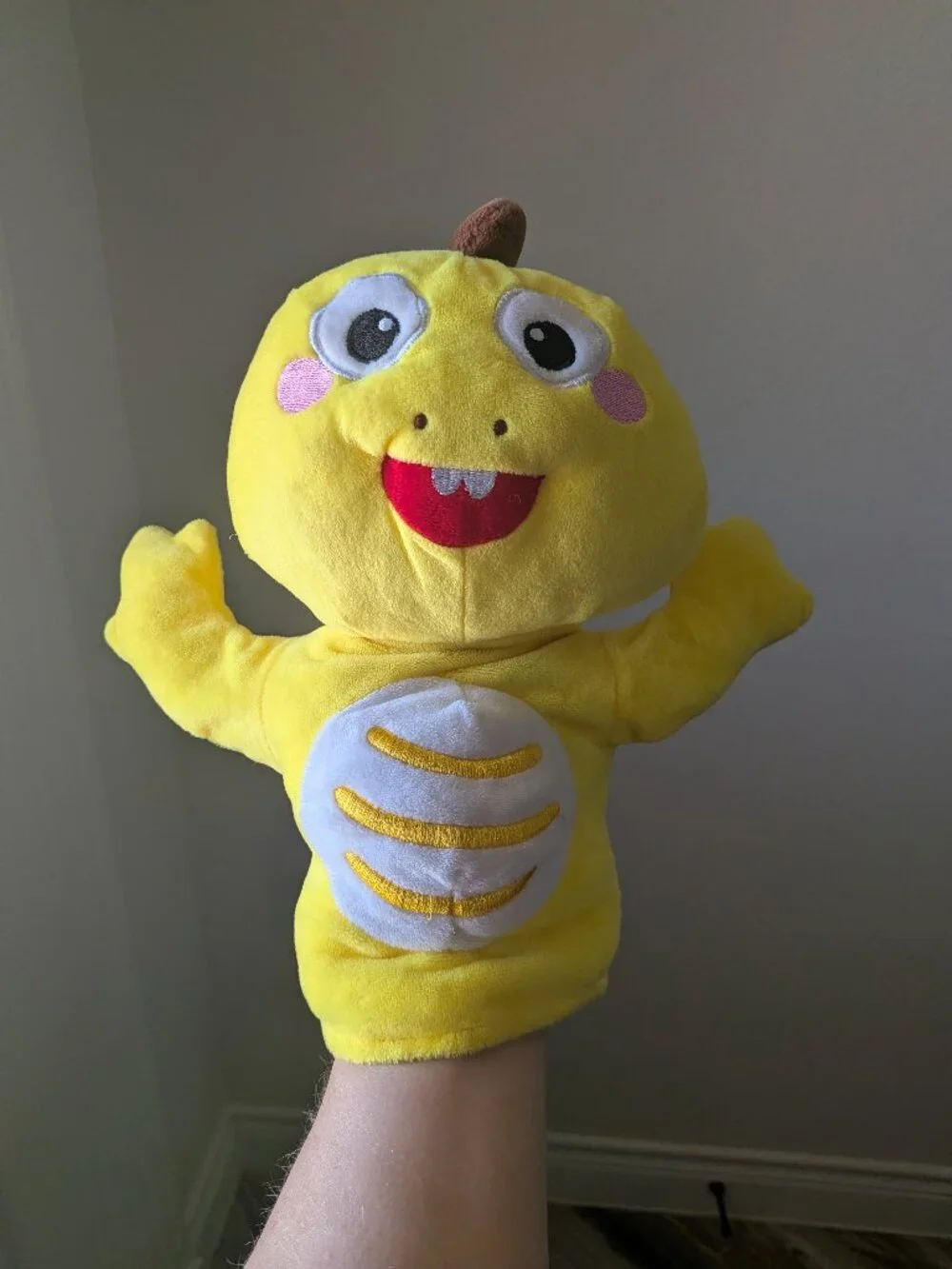 Official VIPKid Dino Mascot Plush Hand Puppet ESL Teacher Prop - Great Condition